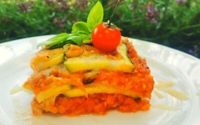 Zucchini-Linsen-Lasagne – Vegetarisch