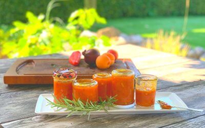 Marillen-Paprika-Relish – der Dip zum Grillen