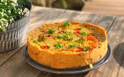 Zucchini-Feta-Quiche