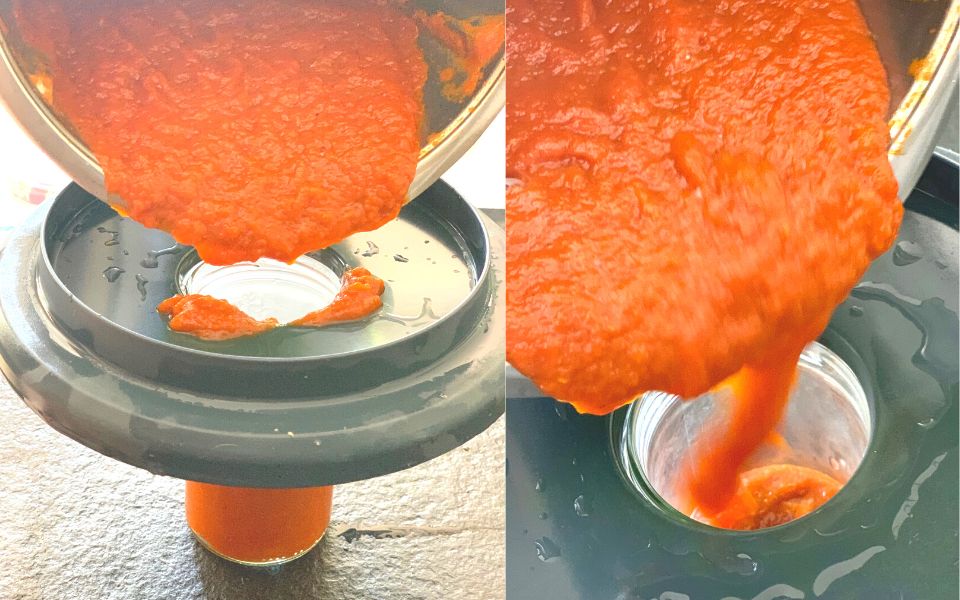 Hot Zucchini-Ketchup / Thermomix® Rezept