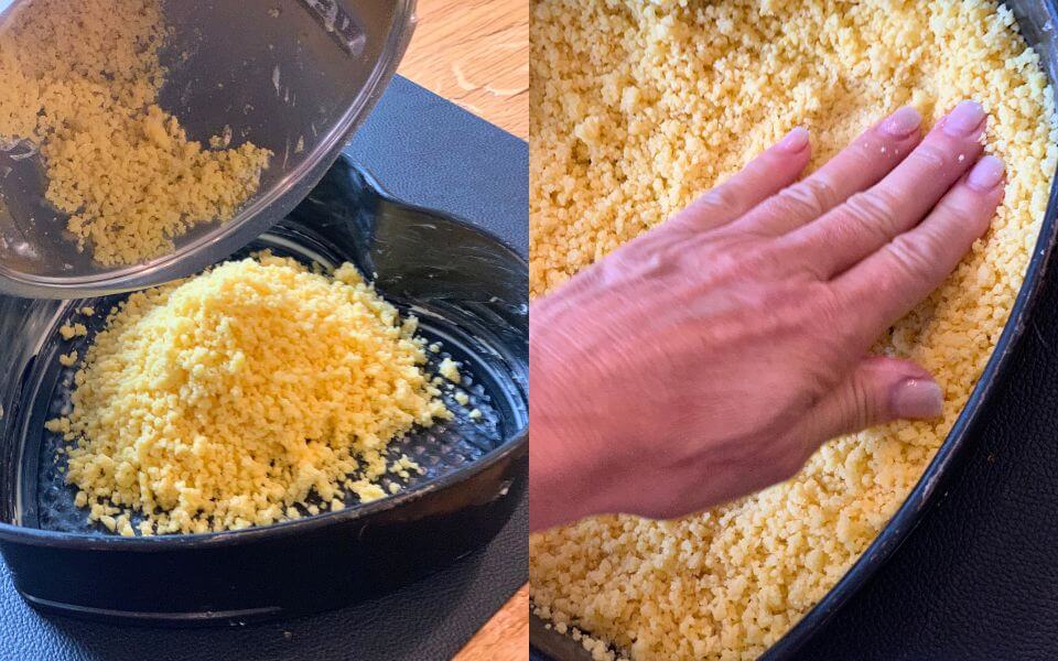 Rhabarberkuchen mit Baiser - Andrea Sigle