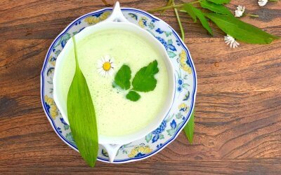 Wilde Kräutersuppe – ruckzuck