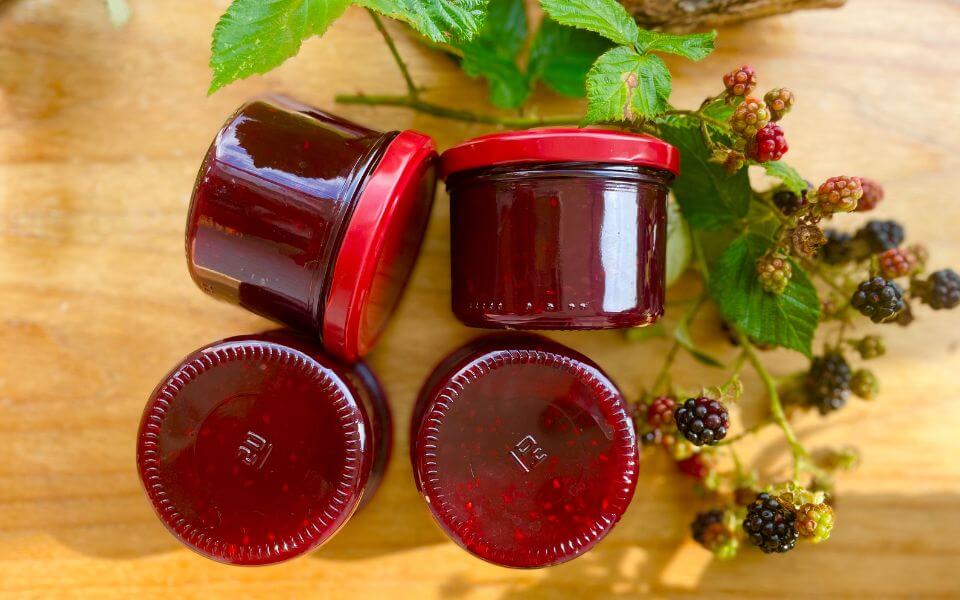 Brombeer-Marmelade mit Vanille / Thermomix® Rezept