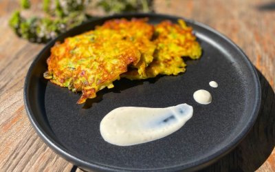 Zucchini-Puffer